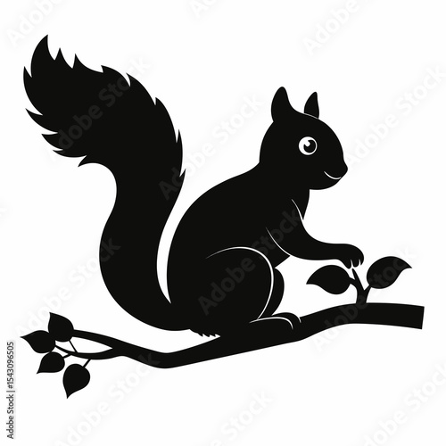 squirrel with acorn