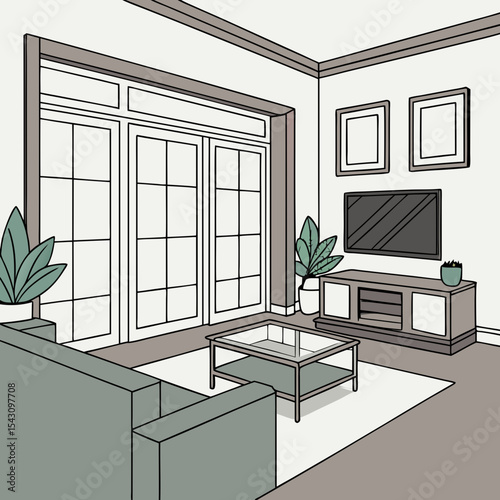 Contemporary Living Room Makeover. Modern, Chic & Functional Interior Ideas