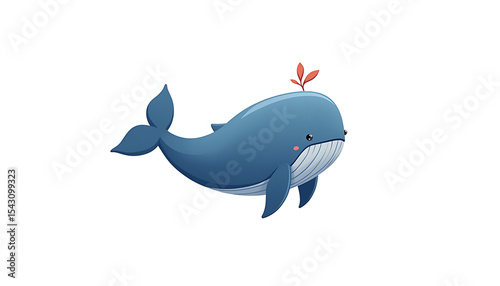 cartoon whale big