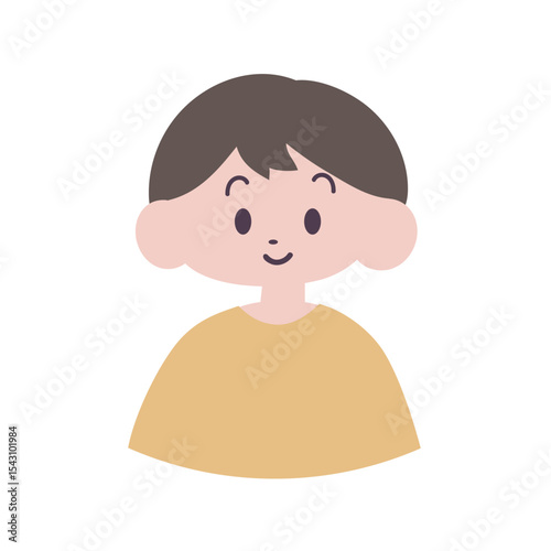 上半身のアイコンA【男性】