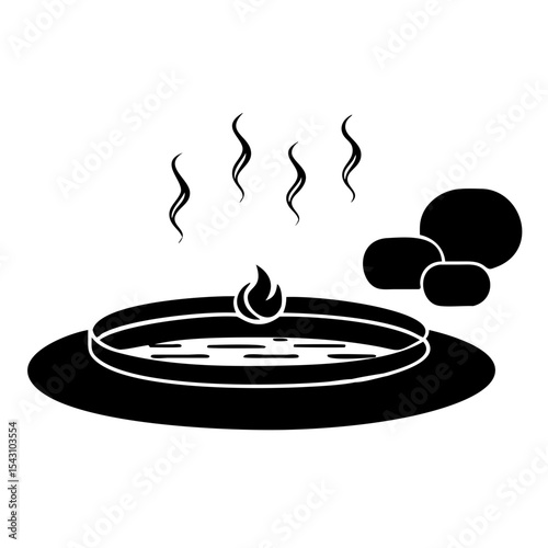 vector illustration of a ufo