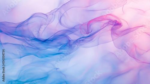 Abstract background with pastel colors with soft lines and gradients to create a soothing and minimalist design Features light blue purple and pink hues with subtle transitions ideal for wallpaper