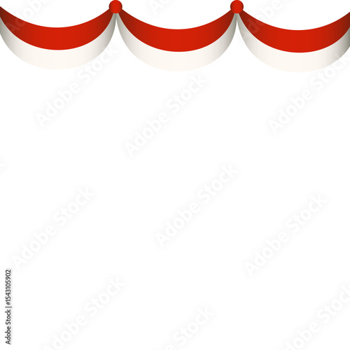 Indonesian Flag Decoration
