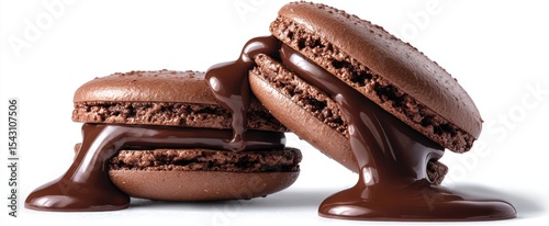 Delectable Chocolate Macarons