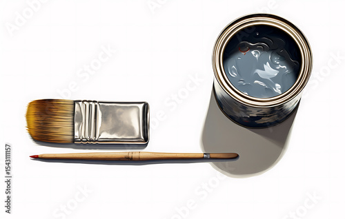 Bright colors and brushes translate into fascinating artwork. Painting tools