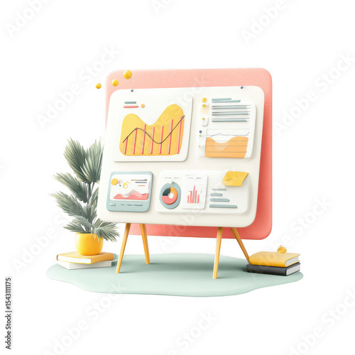 Data Visualization Boardroom Display