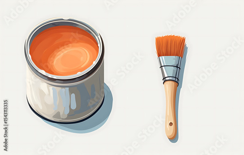 Bright colors and brushes translate into fascinating artwork. Painting tools