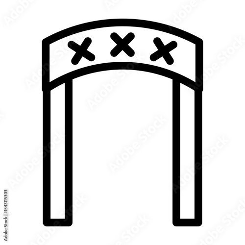 forbidden line icon