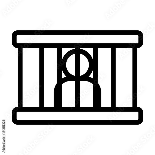 jailedv line icon