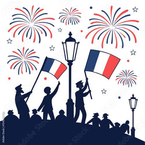 fourth of July fireworks
bastille Day - France 