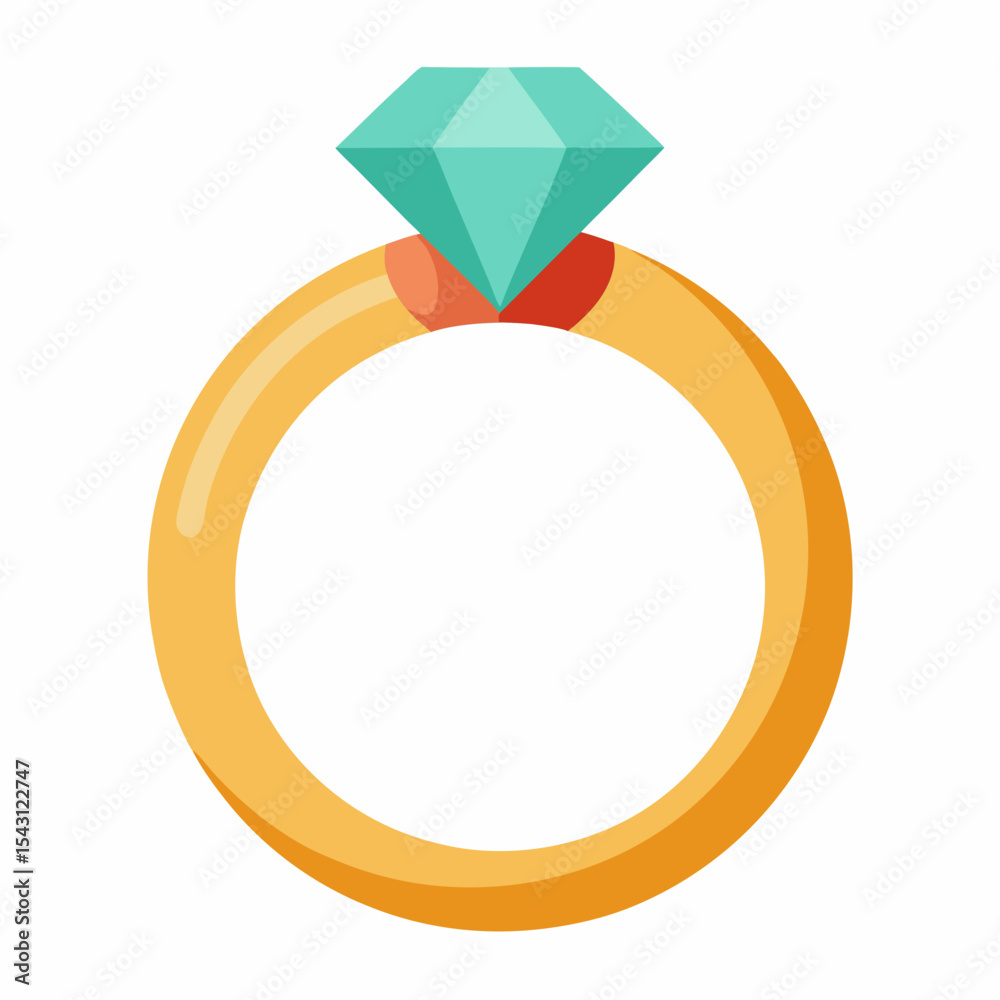 Bejeweled Ring Vector | Generative AI Linocut Silhouette Design Bejeweled Ring Vector | Generative AI Linocut Silhouette Design