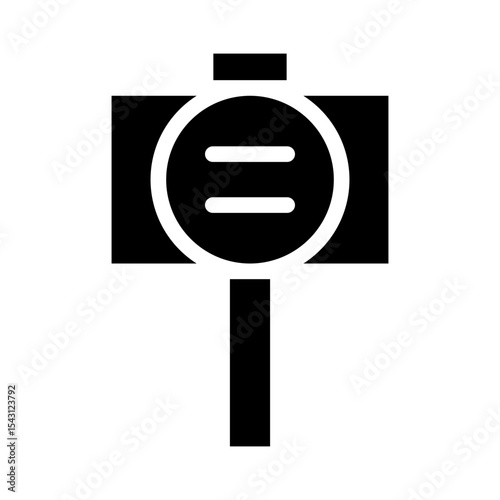 equality glyph icon