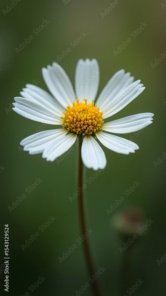 Fototapeta premium Deep macro photography of A camomile