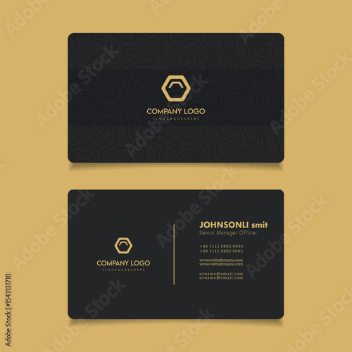 business card template