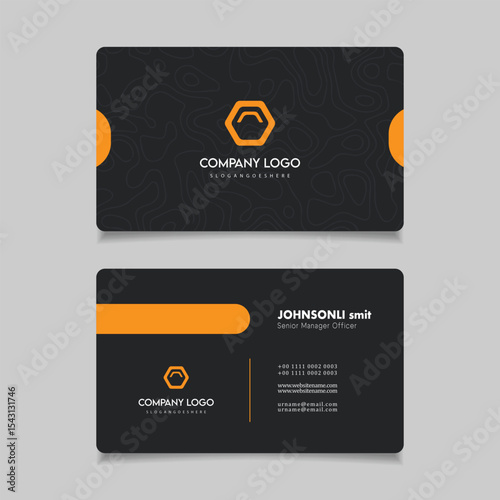 modern business card template