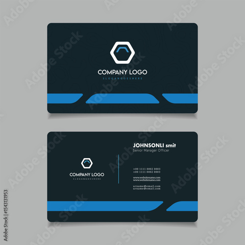 business card template