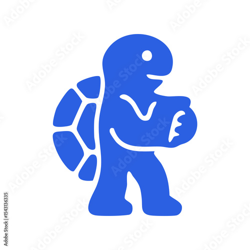 Cartoon Turtle Character