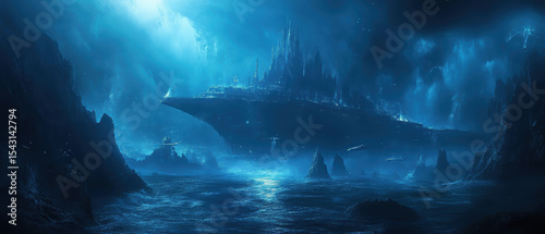 Nemo's underwater voyage a high fidelity digital art adventure in mystical ocean depths