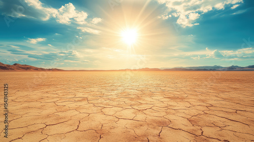 High-fidelity exploration of serene desert landscapes and atmospheric perspectives