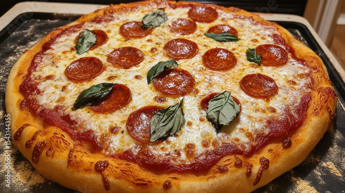 Pizzeria photo series crafting high fidelity signature style pizzas in a cozy kitchen