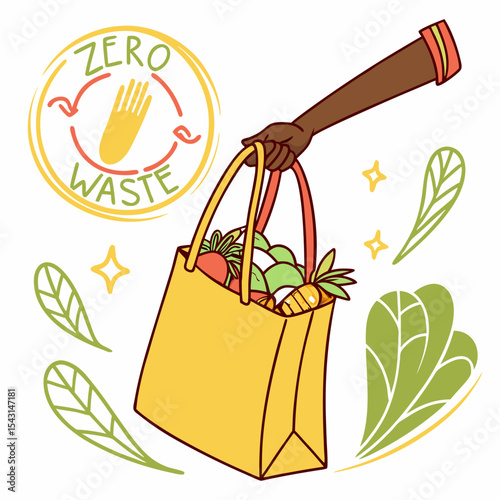 vector shopping bag