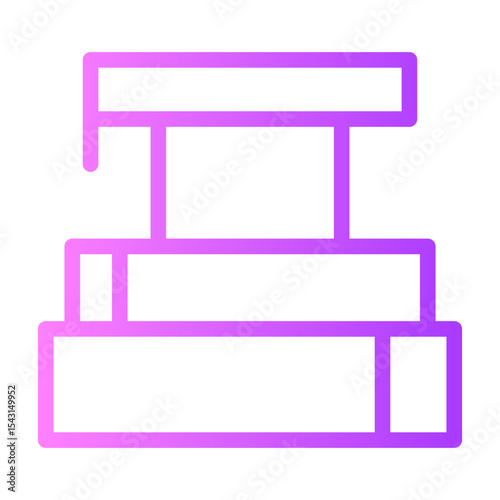 education gradient icon