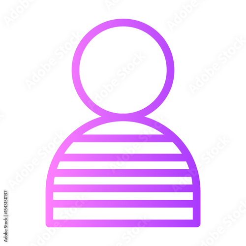 prisoner gradient icon
