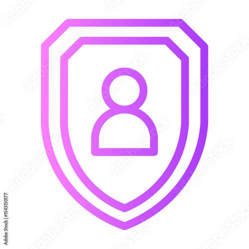 protection gradient icon