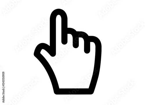 hand cursor vector icon vector