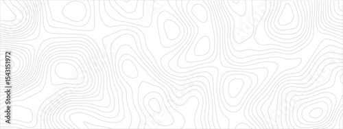 Abstract Geometric Line Pattern Depicting Sea Maps, Topography, and Discovery Areas on a Mounted Grid Landscape
