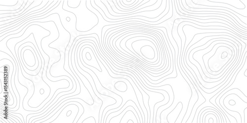 Modern Seamless Terrain Design Featuring Ocean Depths and Mountain Elevation Lines in an Abstract Geometric Mapping Style
