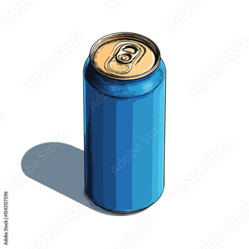 crowler isolated in White Background, crowler vector, Flat lay vector illustration