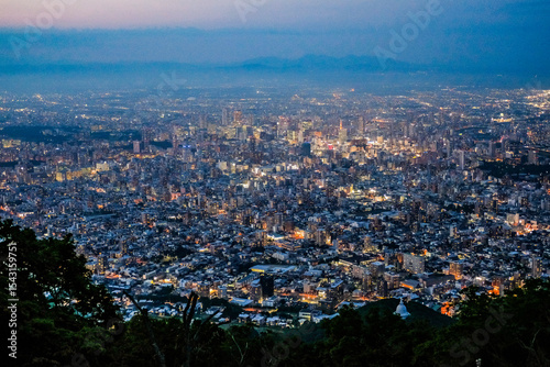 北海道札幌市藻岩山からの夜景