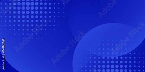 Abstract blue color background. Blue circle background.
