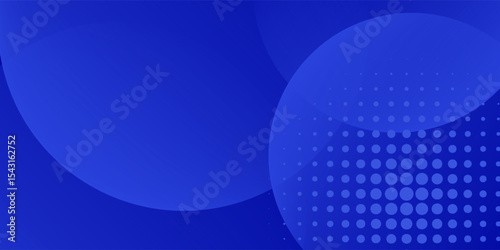Abstract blue color background. Blue circle background.