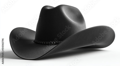 Black cowboy hat, classic style