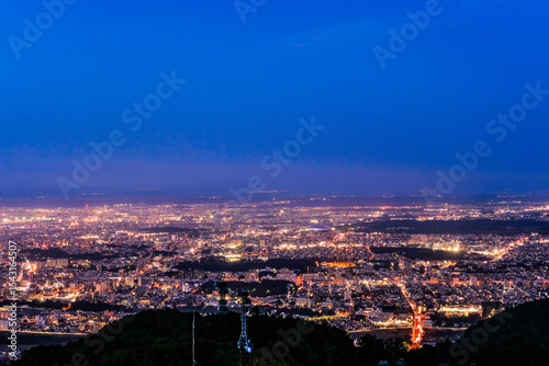 北海道札幌市藻岩山からの夜景
