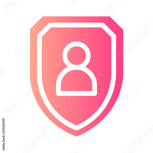 protection gradient icon