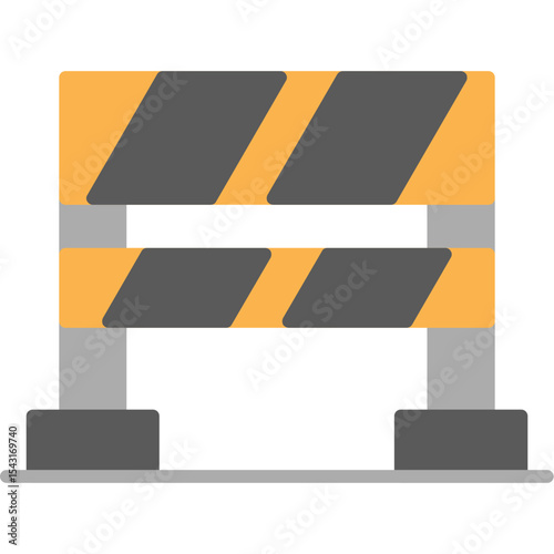 Traffic Barrier Icon