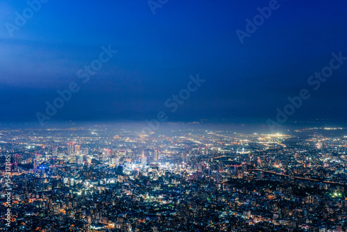 北海道札幌市藻岩山からの夜景