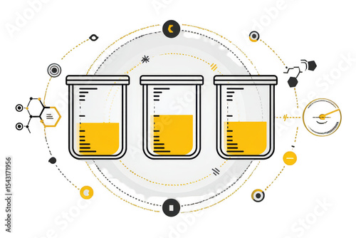 Lab Experiment Yellow Liquids