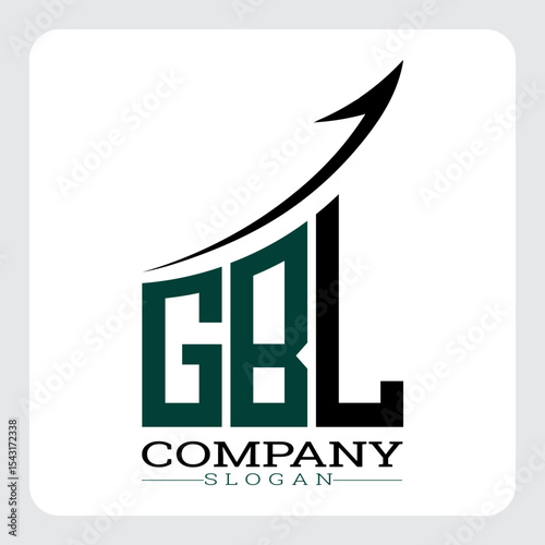GBL Company Logo Design Growth vector, GBL Upward Arrow Business Success Logo vector, GBL Corporate Branding Logo , GBL logo design, GBL simple and modern logo, GBL business finance logo design, etc.