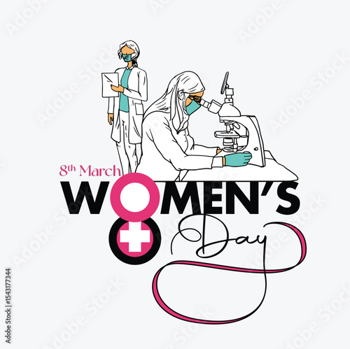 Creative Women's Day ad design celebrating female empowerment, strength, and elegance with bold visuals and inspiring themes.