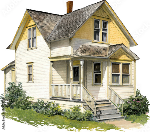 Vintage House Exterior Image