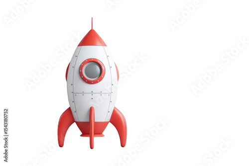 Rocket Launch Space Illustration