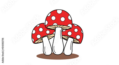 Enchanting Forest Fungi A Delicate Exploration of Amanita Mushrooms and Woodland Ecosystem