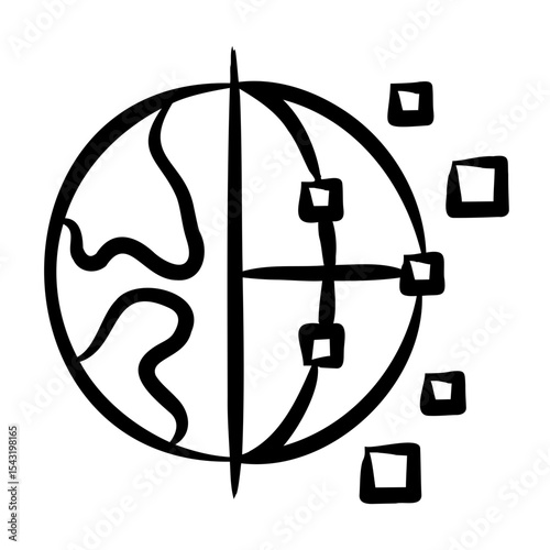 Virtual World Icon