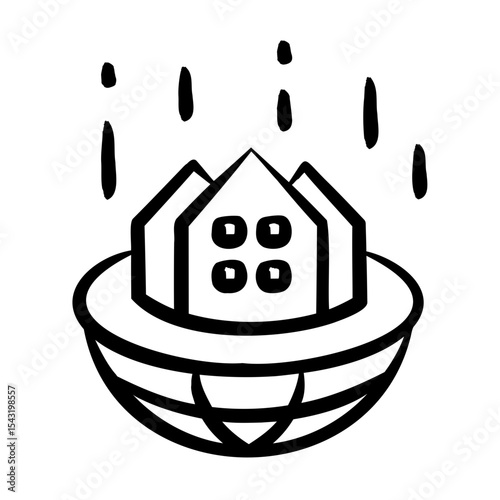 Real Estate Parcel Icon