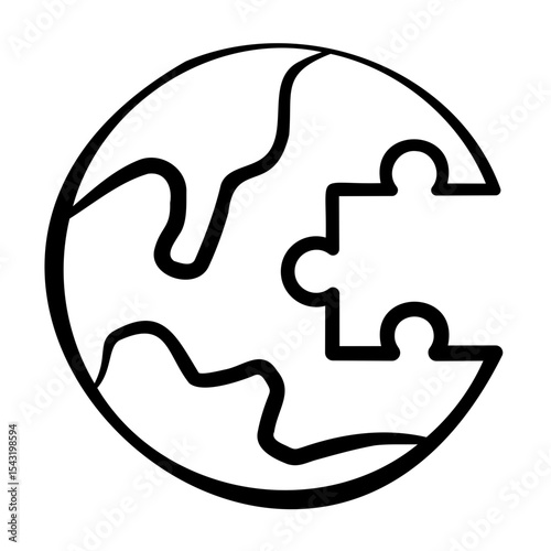 Puzzle World Icon