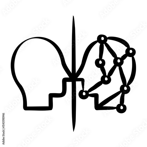 Digital Twin Icon